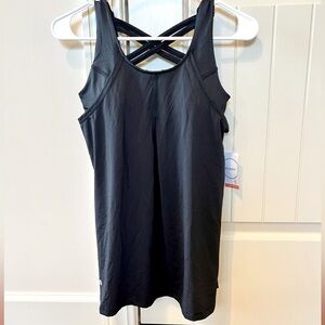 NWT Jockey 2 in 1 Layered Crossback Tank - Size Small